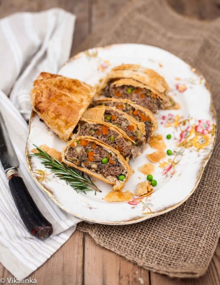 Ground Beef Wellington ( the humble version) - Vikalinka