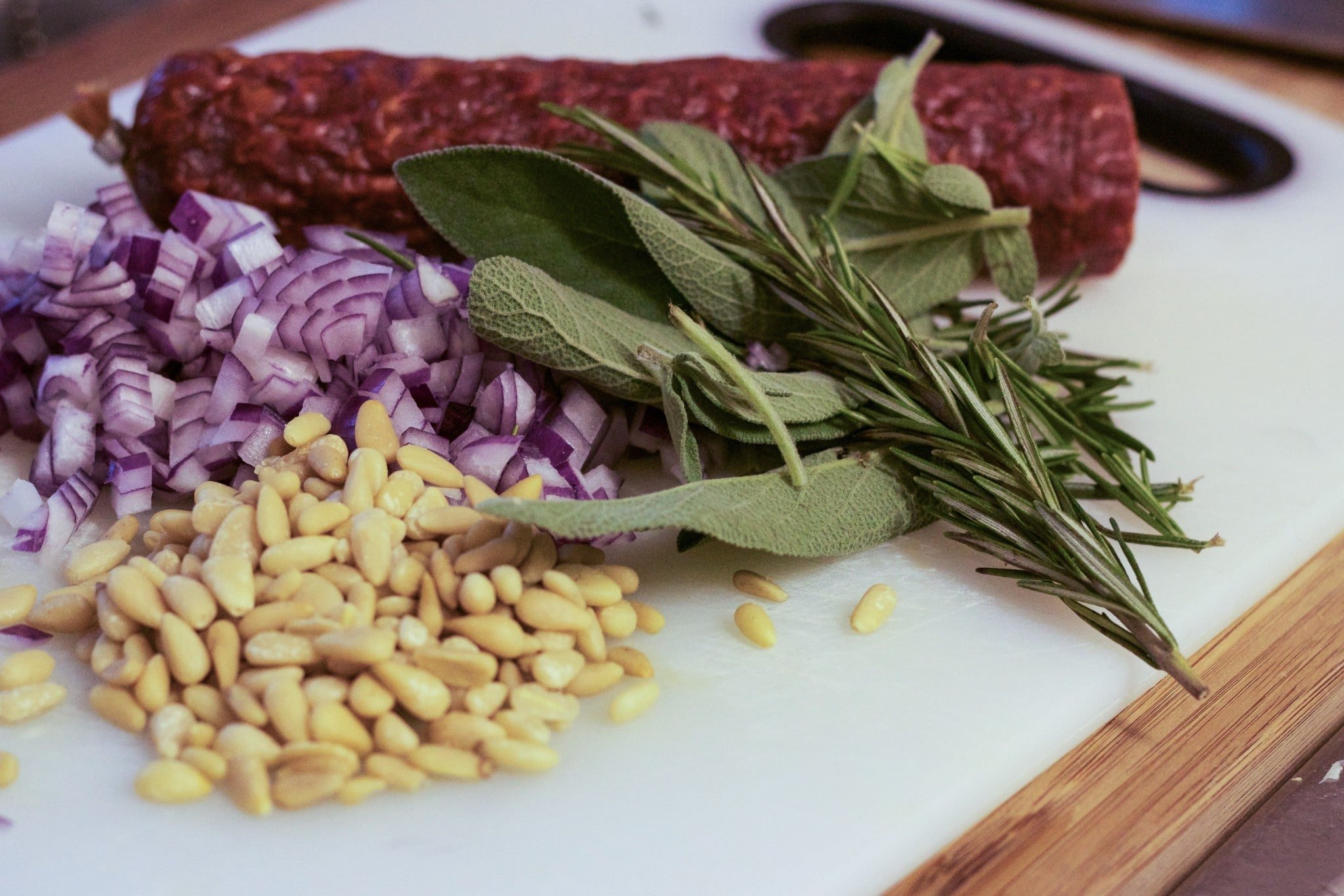 stuffing prep