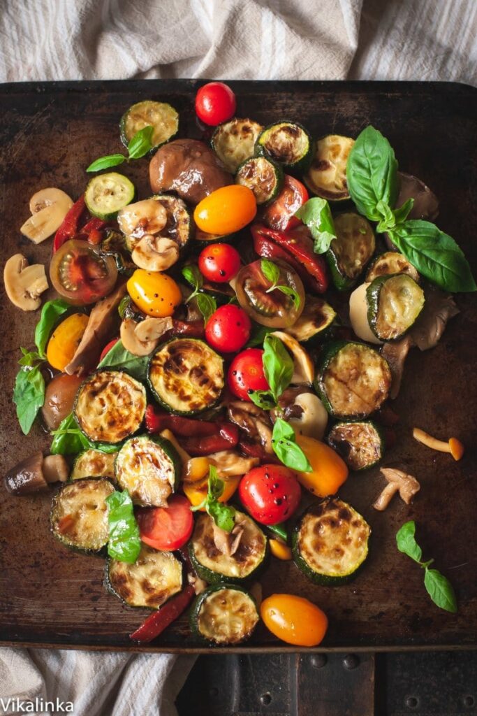 The ultimate antipasti salad you can enjoy warm or cold! 