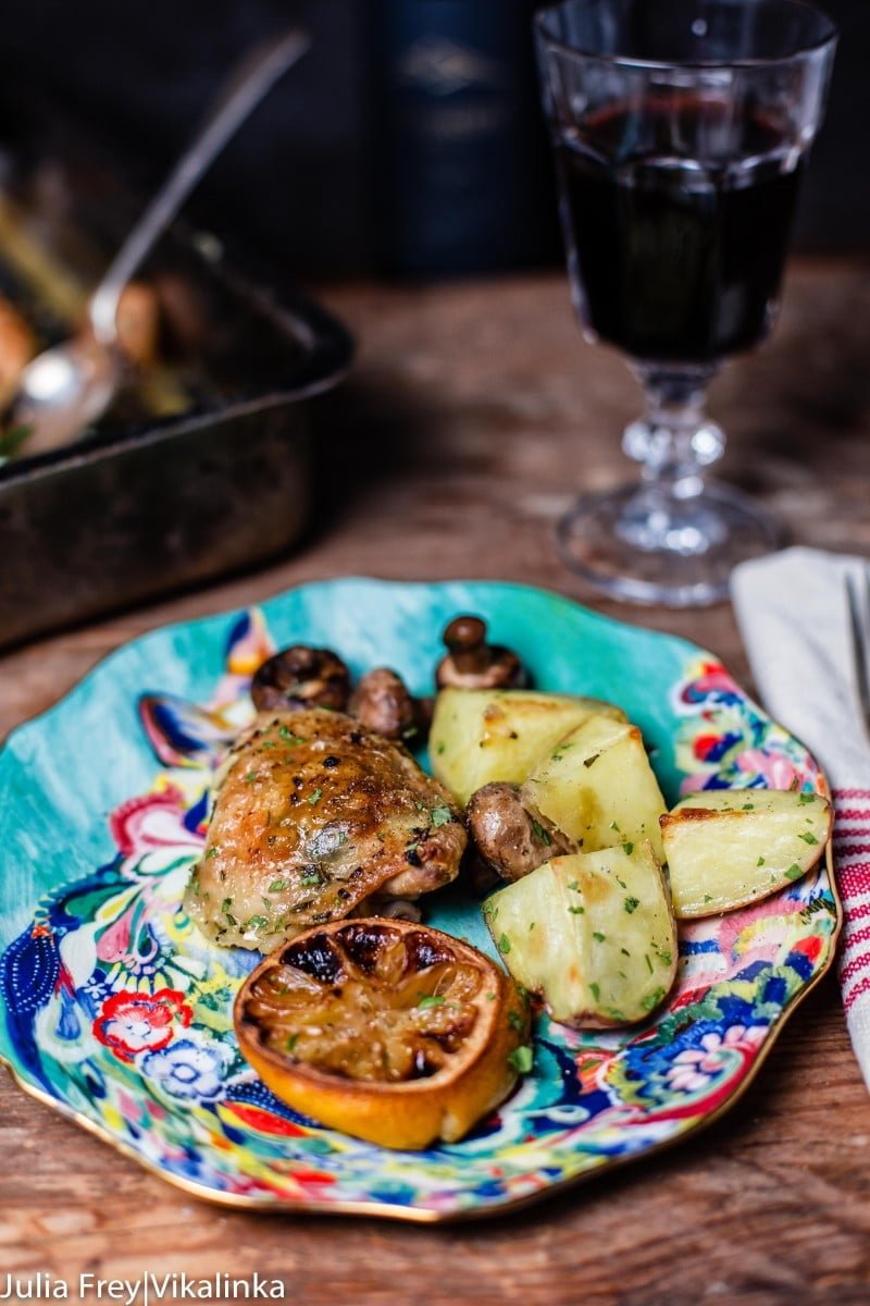 Rosemary Lemon Chicken and Potatoes