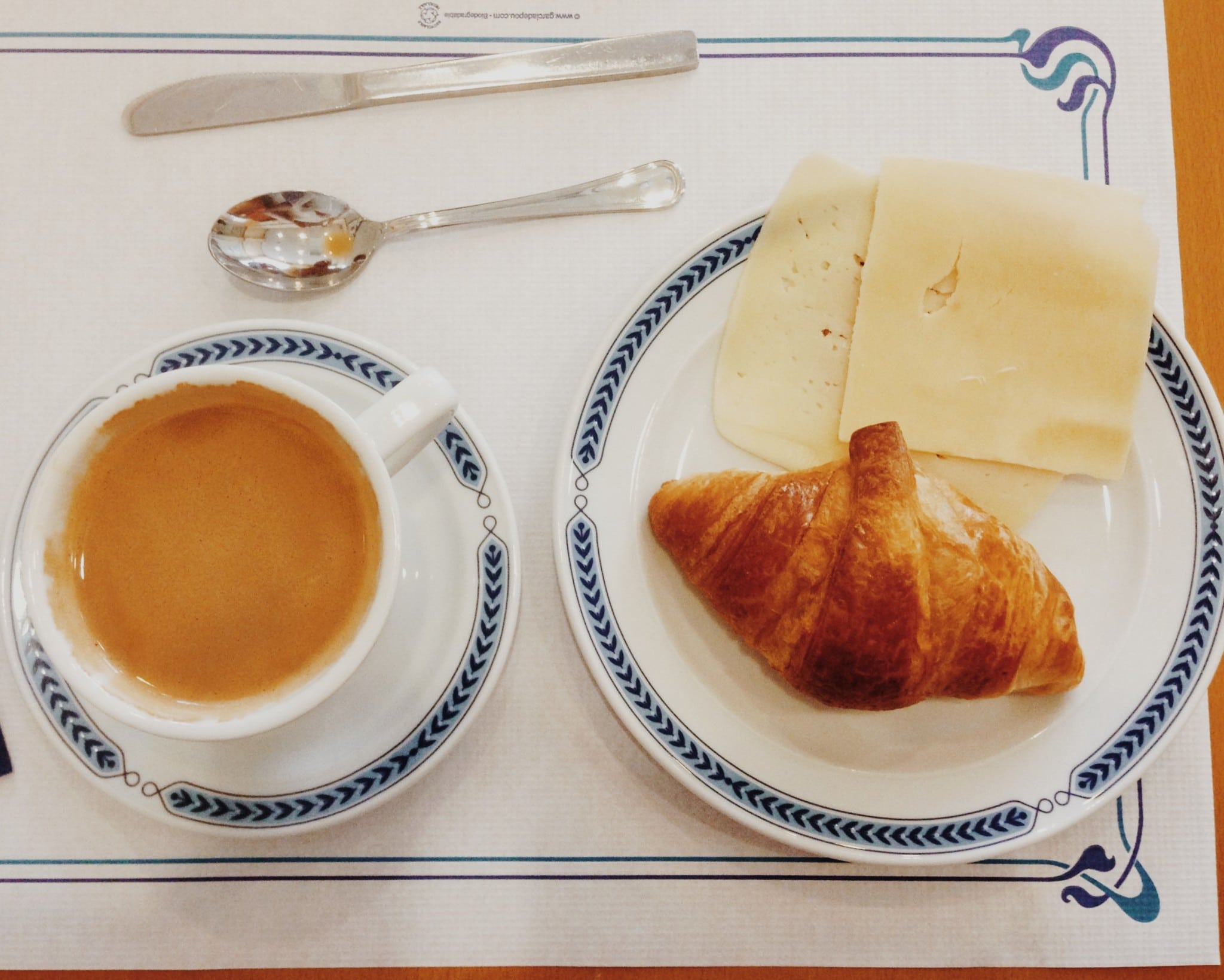 Breakfast in Spain