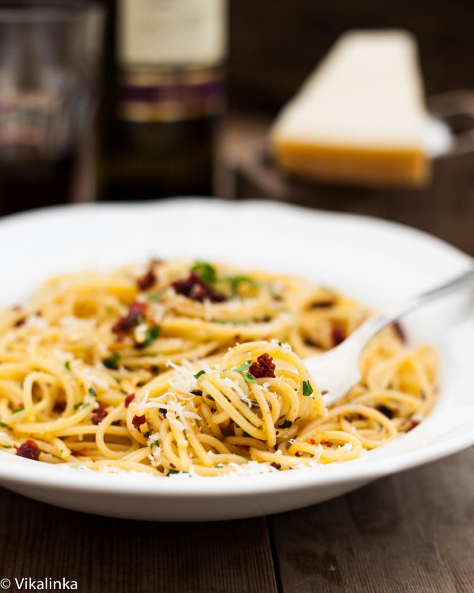 Spaghetti Siciliana - delicious Italian 25 minutes recipe