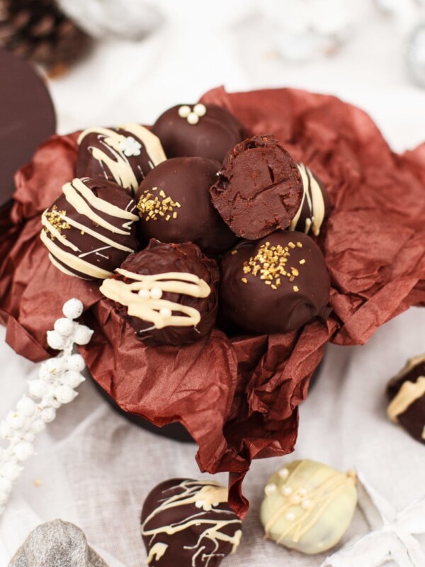 top down of Baileys Truffles