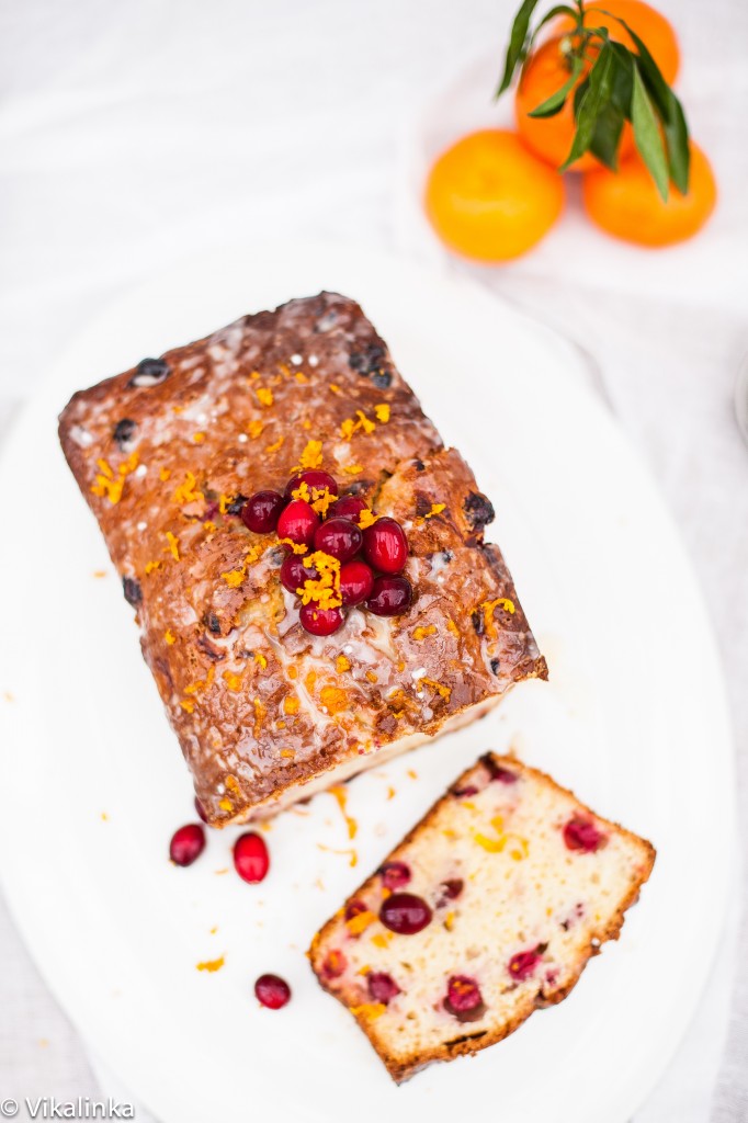 Cranberry Clementine Loaf