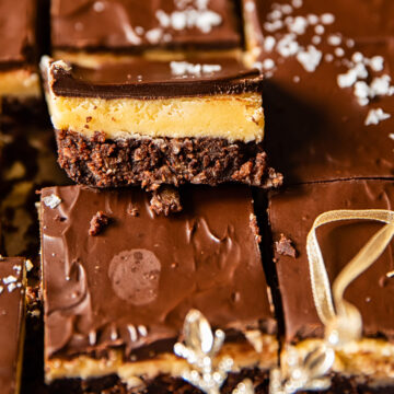 Nanaimo Bars close up