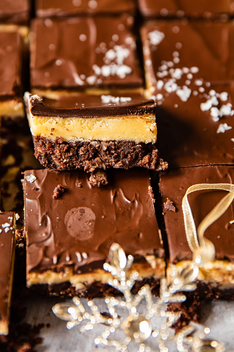 Nanaimo Bars close up