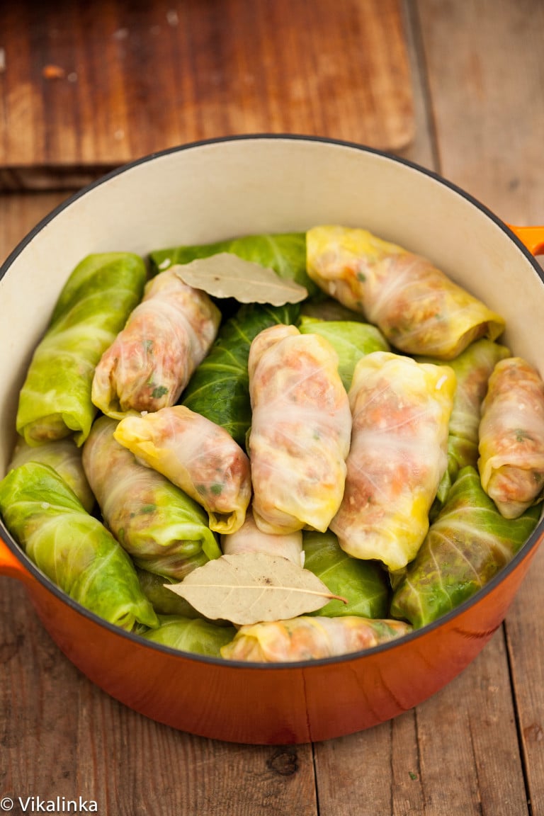 Cabbage Rolls Golubtsi (Authentic Recipe) - Vikalinka