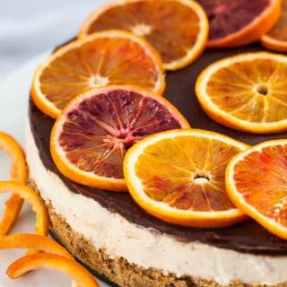 Blood Orange Cheesecake