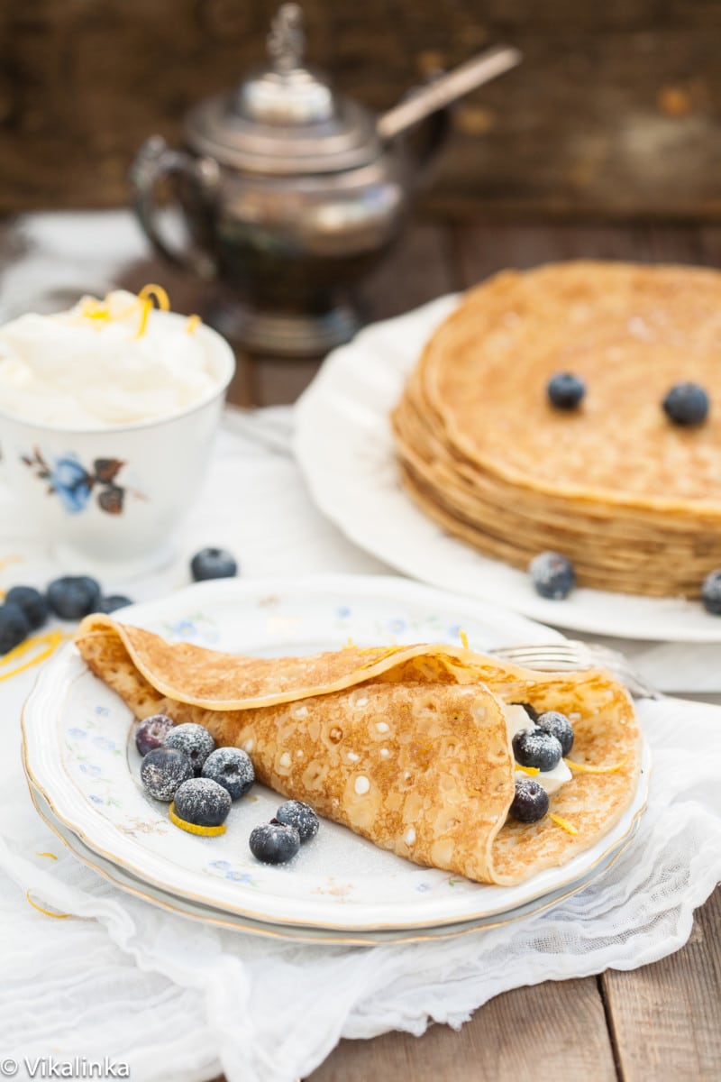 cheese blintzes