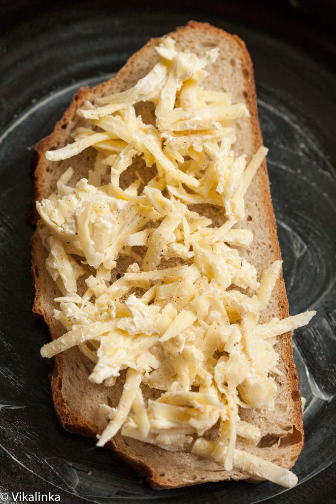 Classic Croque Monsieur Sandwich (prep)