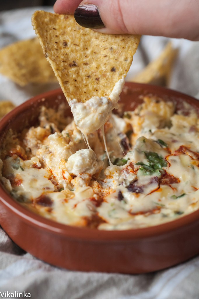 Creamy Cranberry and Chorizo Dip - Vikalinka