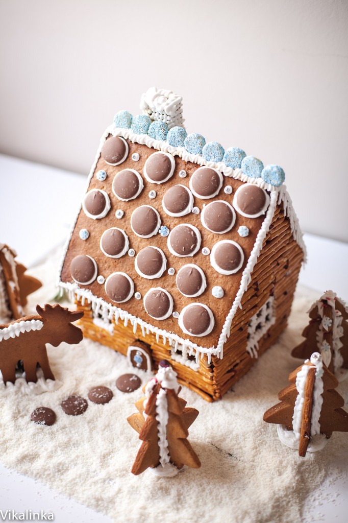 All tips and tricks for making a gingerbread house from scratch. 