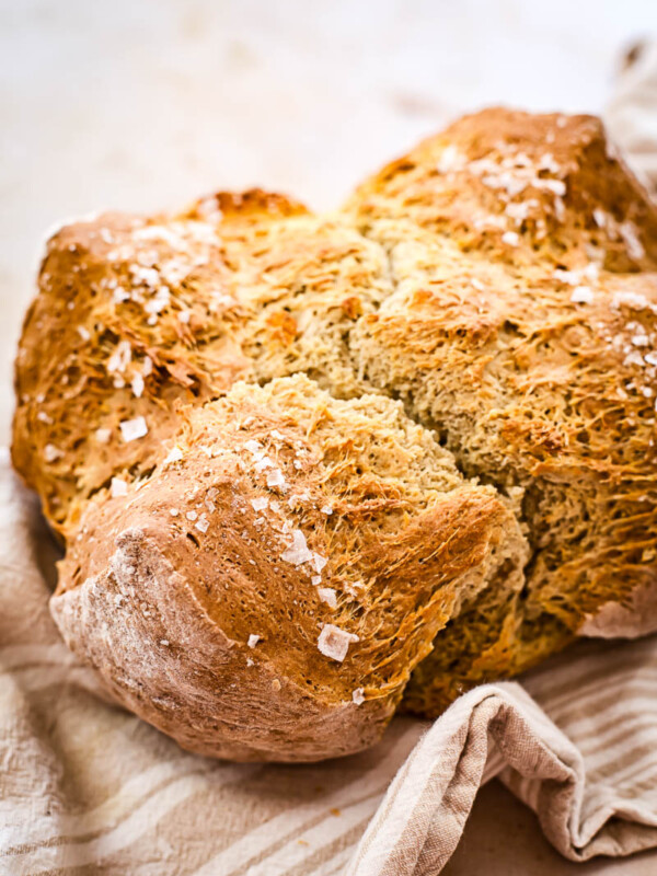 Honey Buckwheat Soda Bread