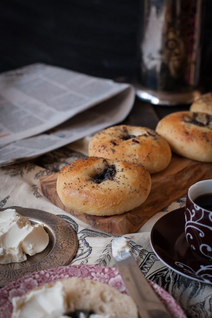 These soft buns with chewy crust are wonderful on their own or a with a schmear of cream cheese! 