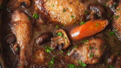 Coq Au Vin the Ultimate One Pot Dinner