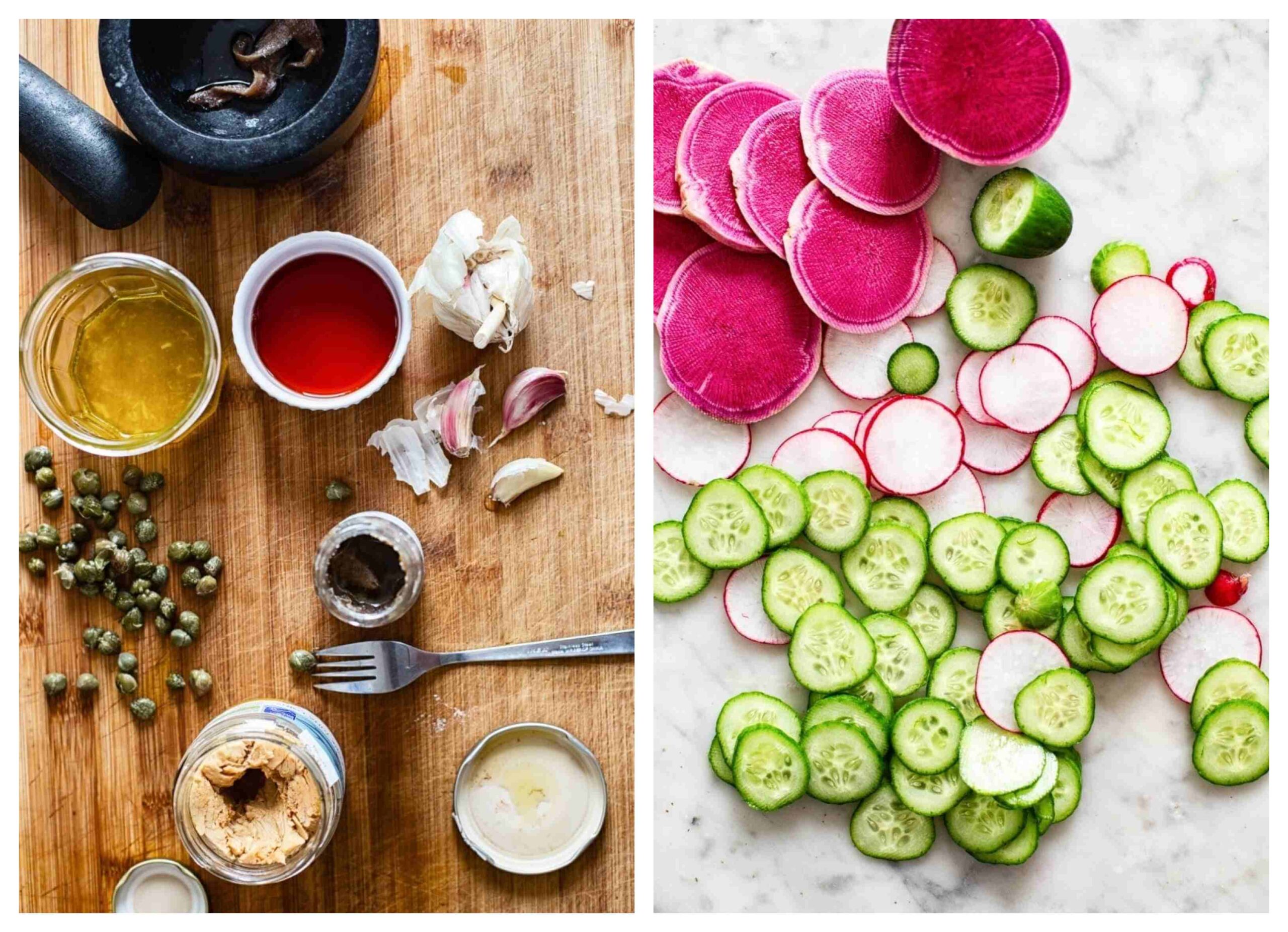 Italian tuna salad ingredients