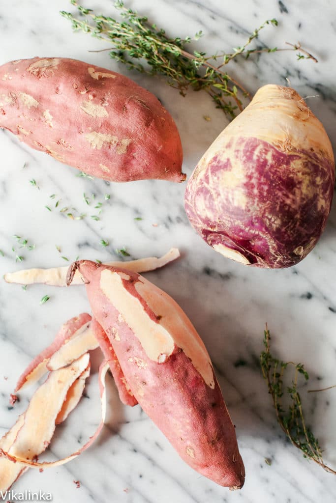 Light, fluffy and sweet this root vegetable mash is a brilliantly nutritious side dish! 