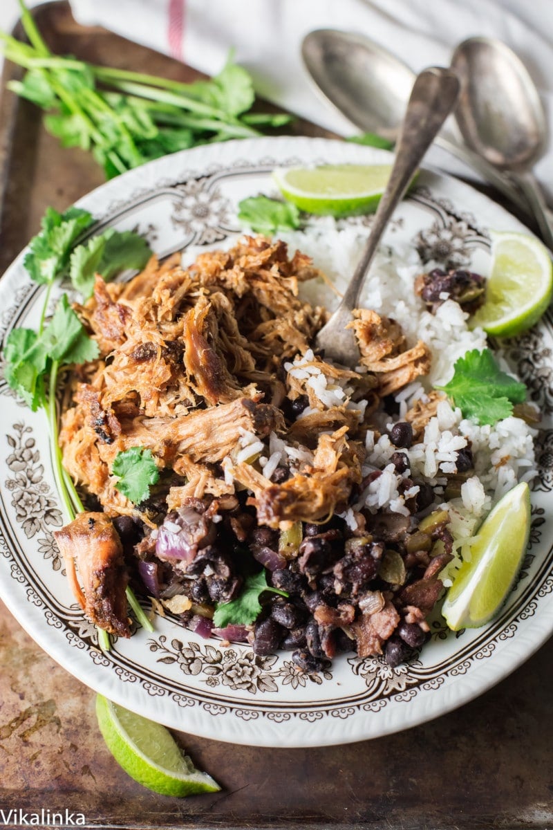 Slow Cooker Cuban Pork - Vikalinka