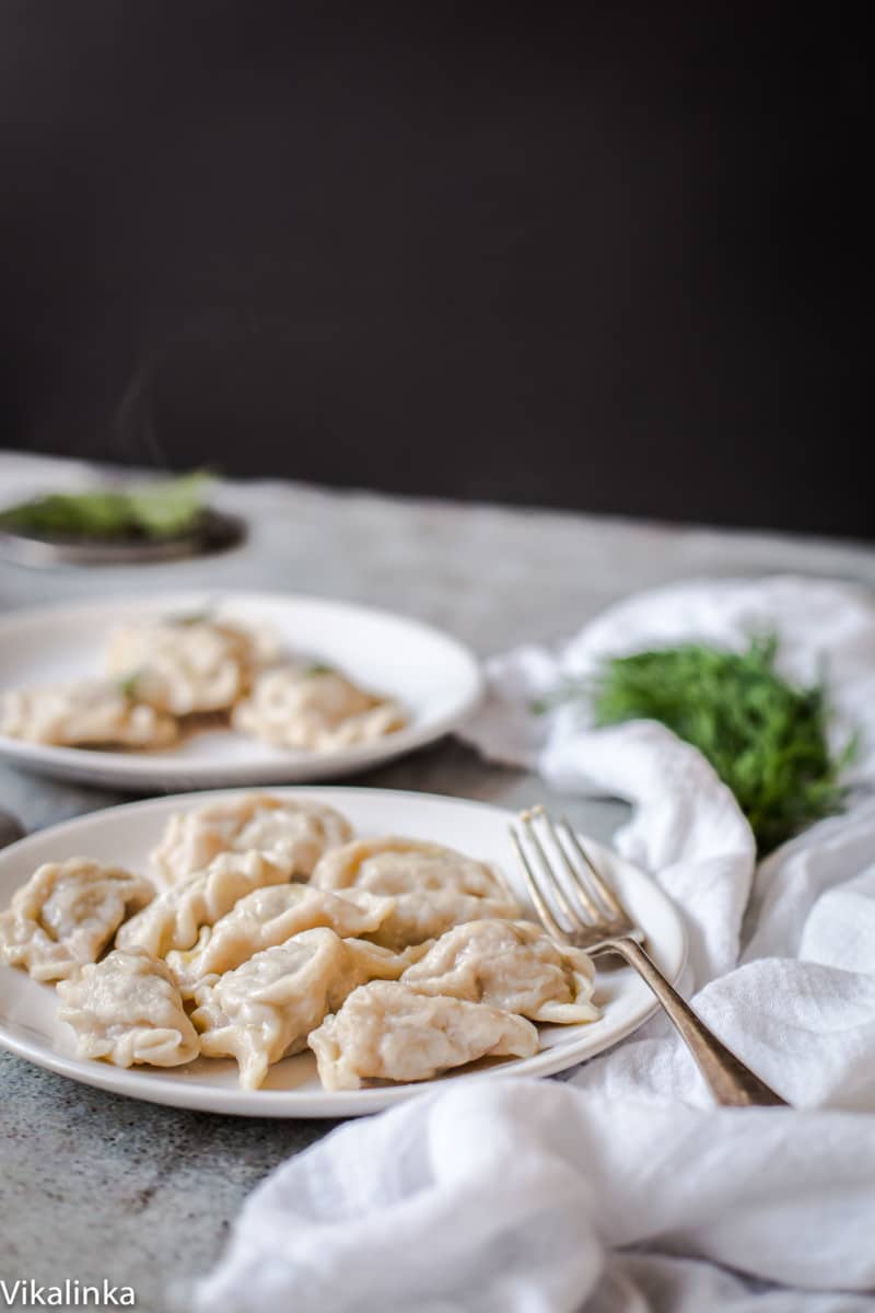 These delicate meat dumplings Pelmeni served with sour cream will become the highlight of your week!