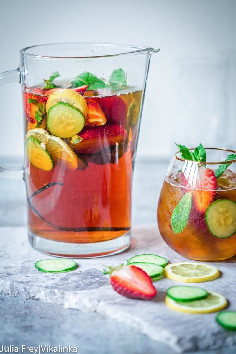 Cherry Long Island Iced Tea - Vikalinka