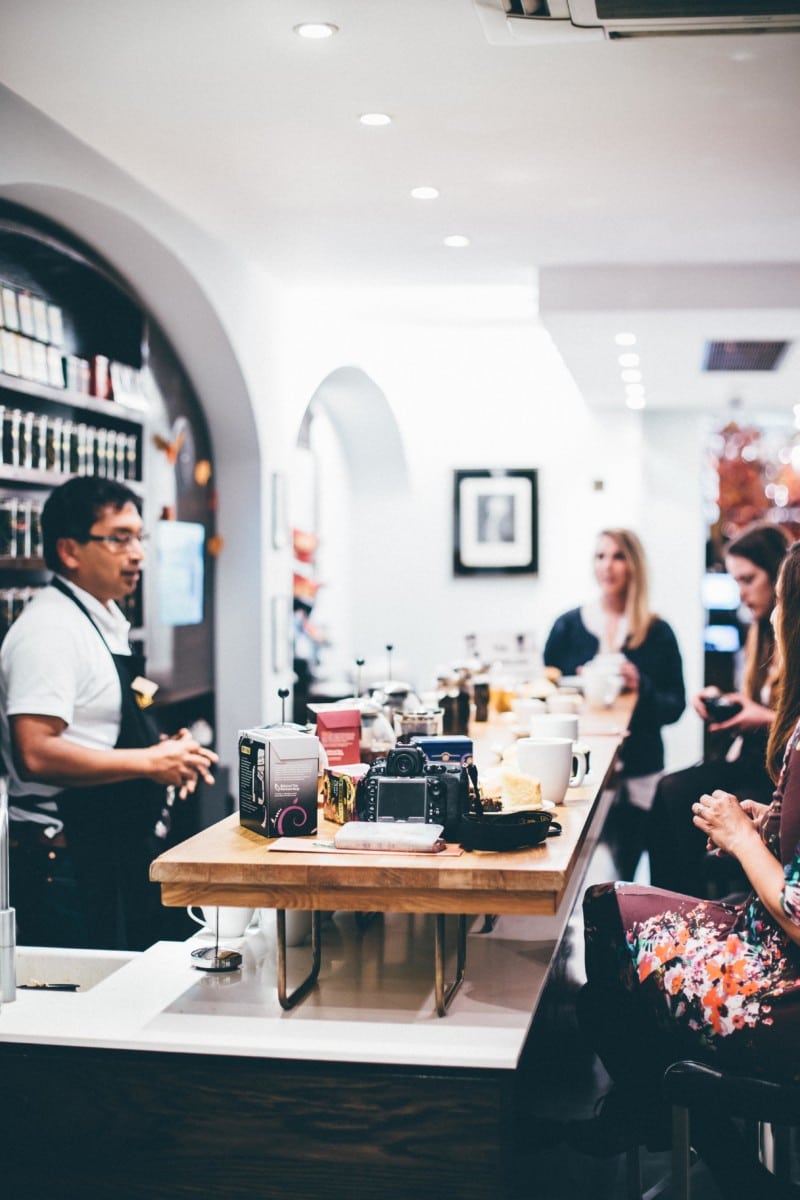 Twinings Tea Tasting on the Strand