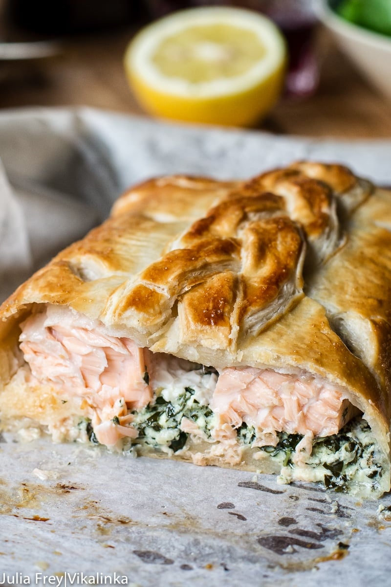 Christmas Salmon En Croute Recipe