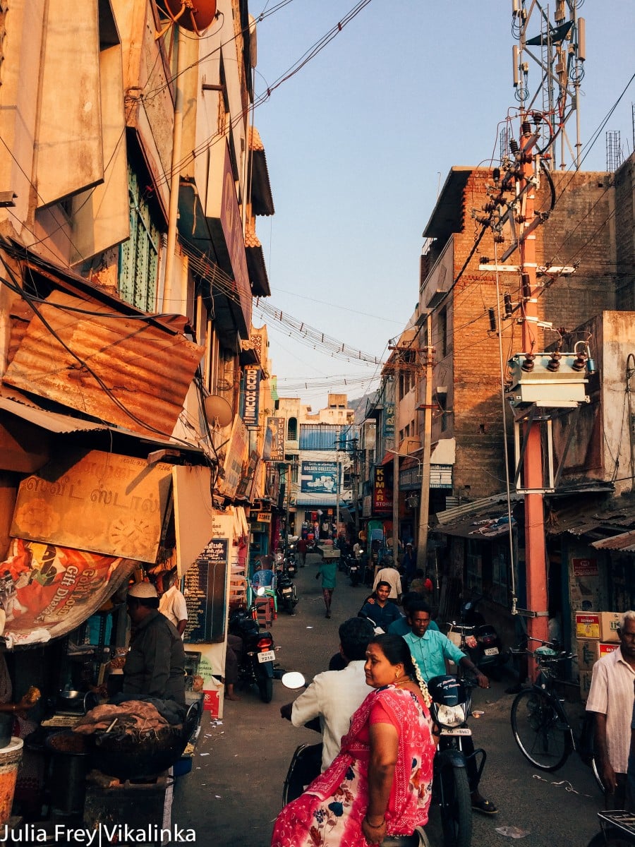 Travelling through India