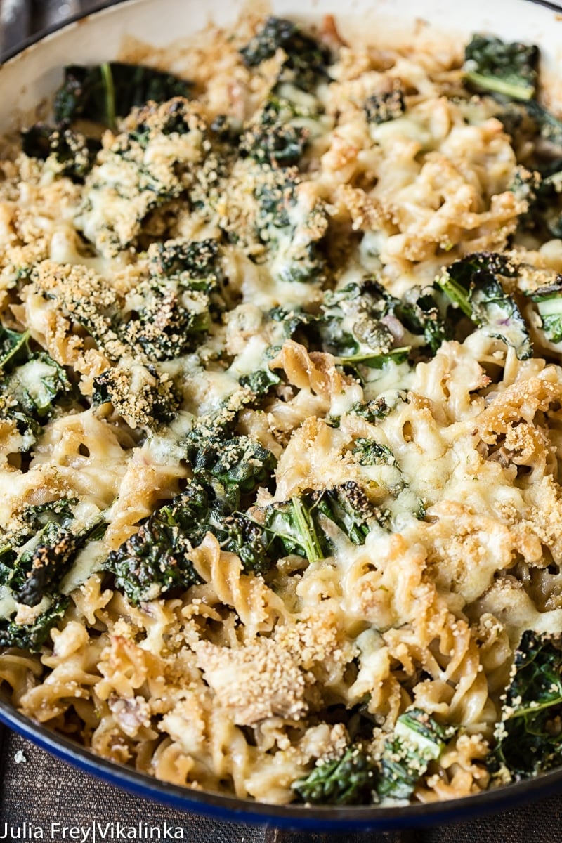 Tuna Noodle Casserole with Kale