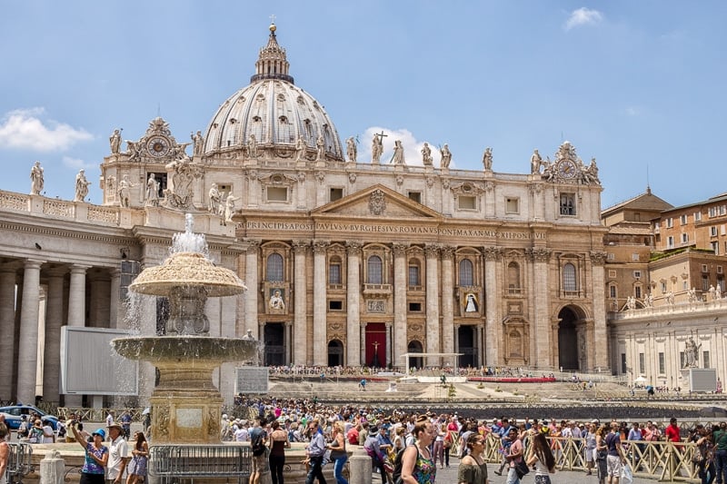 St Peter's Basilica at the Vatican