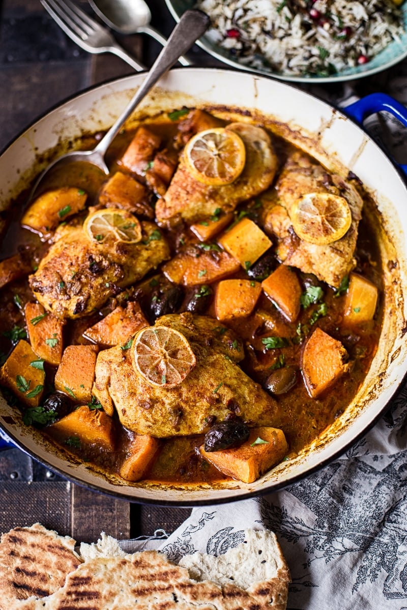 Moroccan Chicken Tagine - Vikalinka