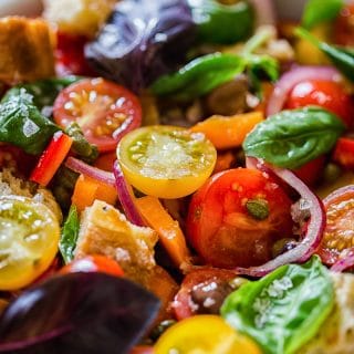 tomato and basil salad