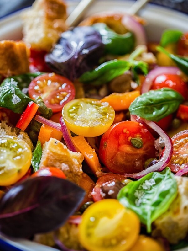 tomato and basil salad