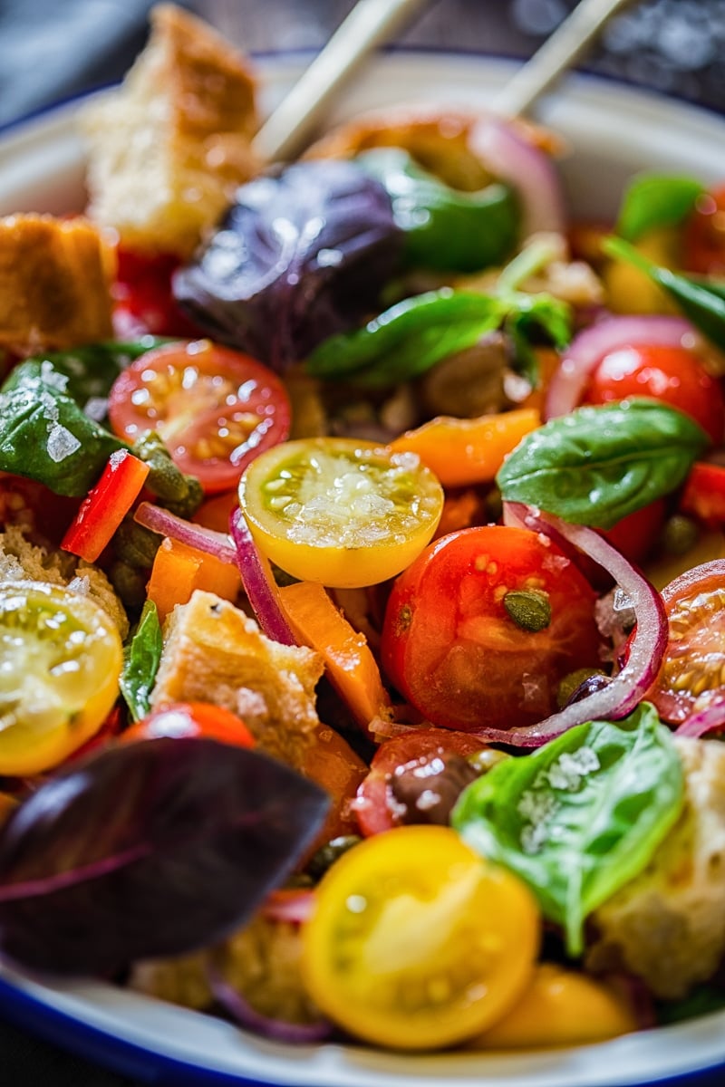 tomato and basil salad