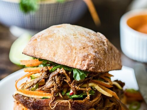 Easy Asian Pulled Pork Sandwiches - Tatyanas Everyday Food
