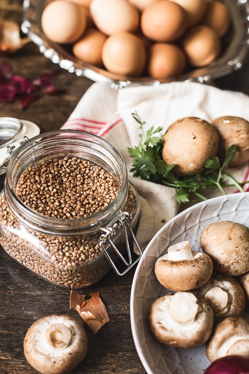 Savoury Buckwheat Breakfast Bowl 