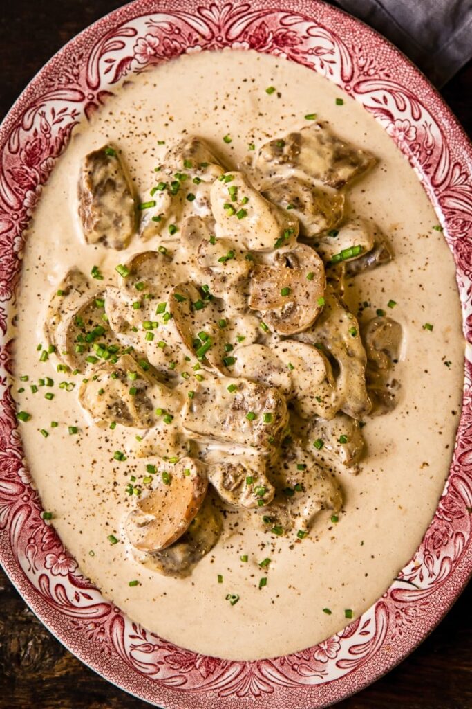 Beef in Truffled Cream Sauce - Vikalinka