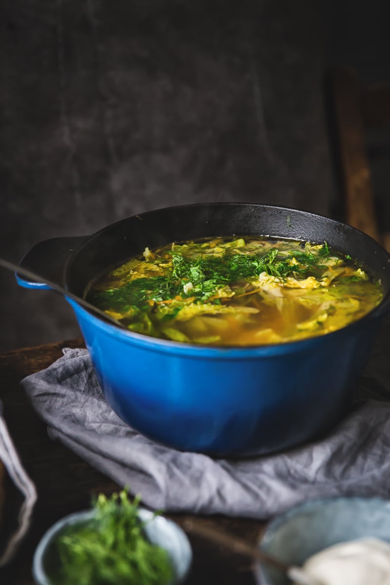 Restorative Beef and Cabbage Soup