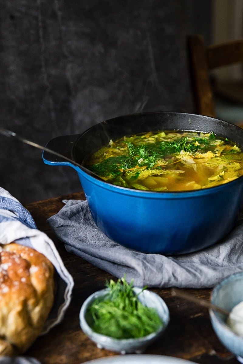 Restorative Beef and Cabbage Soup 