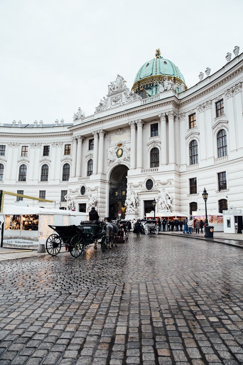 View outside of Hofburg