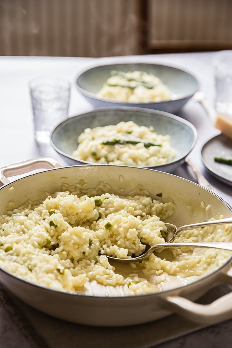 asparagus risotto gourmet traveller