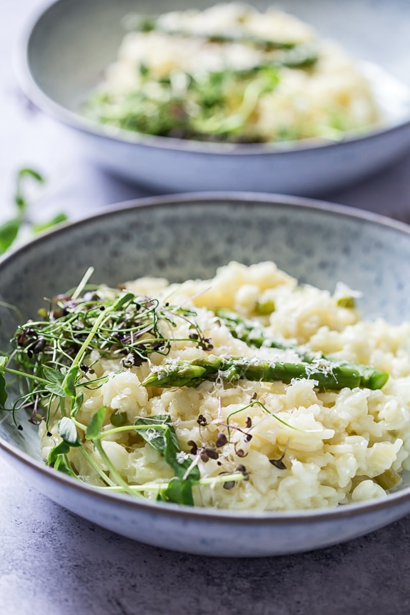 Spring Asparagus Risotto - Vikalinka