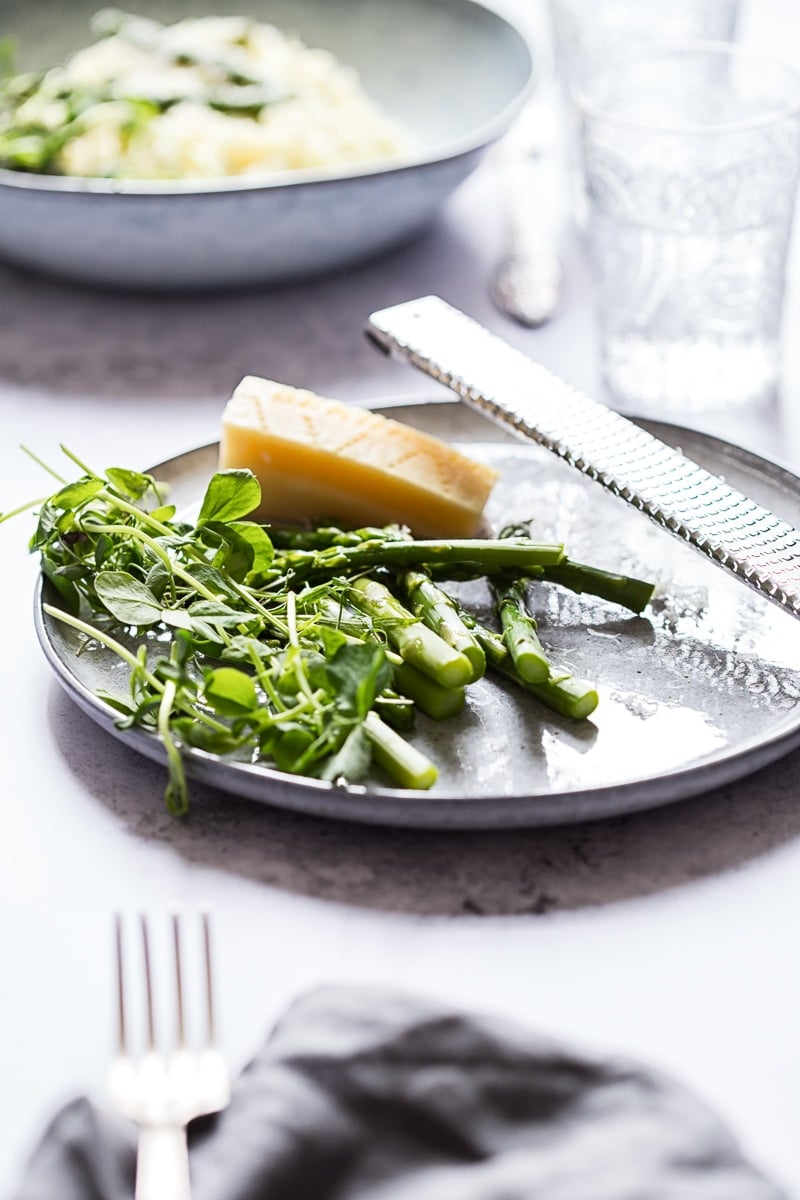 Spring Asparagus Risotto