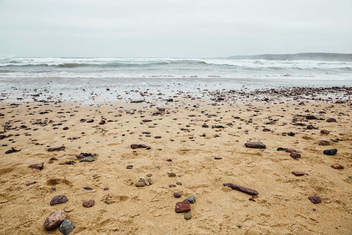 Rocky Welsh beach