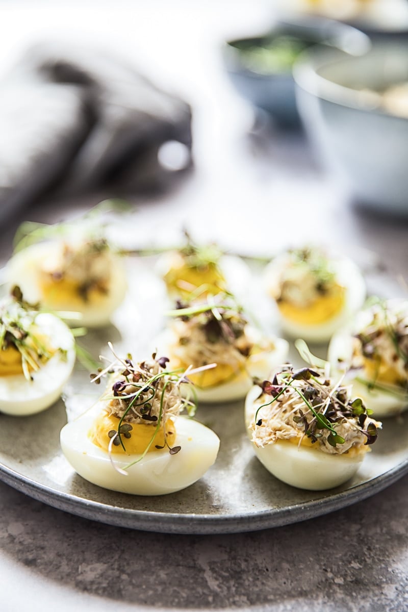 Double Decker Devilled Eggs