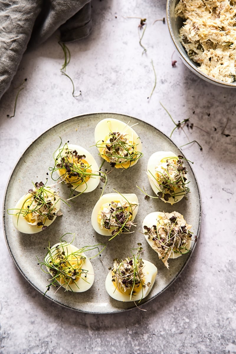 Double Decker Devilled Eggs