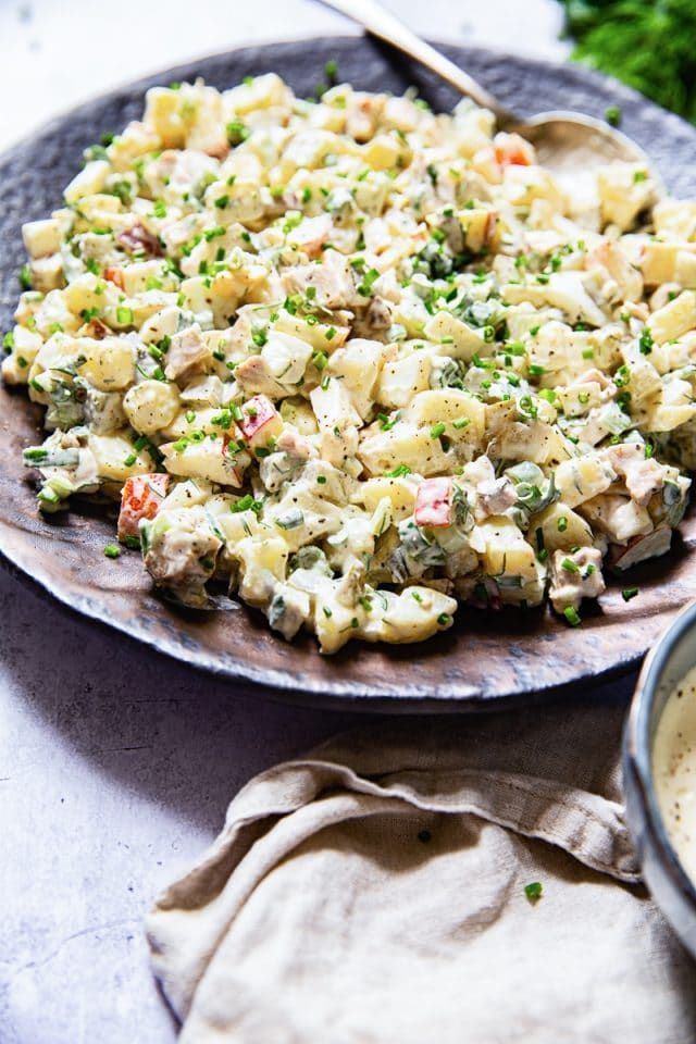 Russian Potato Salad Recipe Olivier