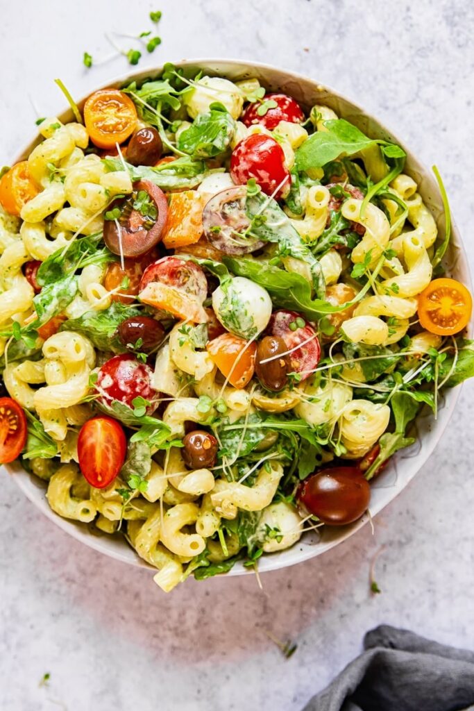 Green Goddess Pasta Salad - Vikalinka