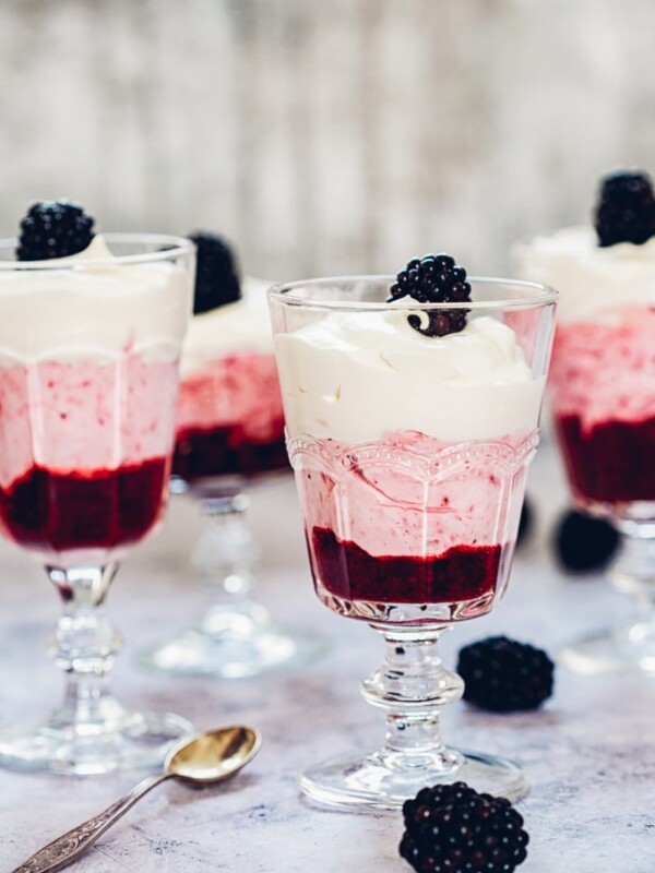 Layered Blackberry Fool
