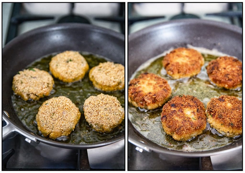 Salmon Fishcakes with Creamy White Wine Sauce - Vikalinka