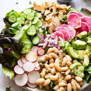 Healthy Tuna Salad in a bowl